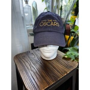The Oscars Academy Awards Navy Blue Baseball Cap Gold Embroidered Dad Hat USA